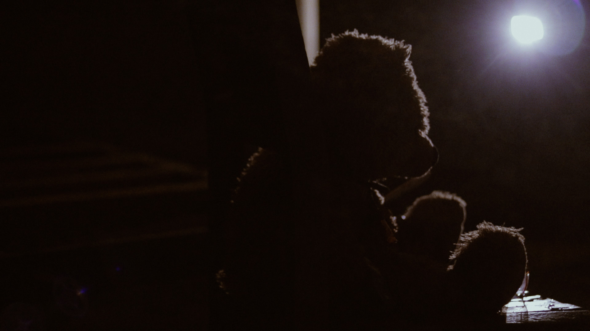 Teddy in the dark